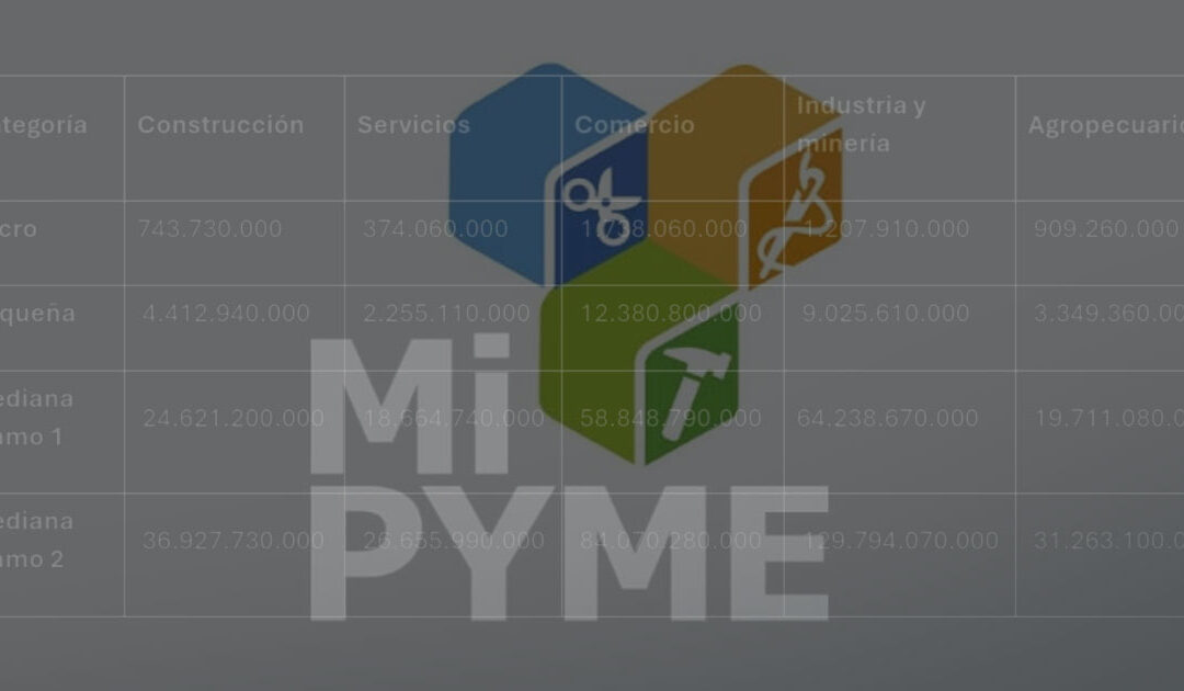 Se actualizaron los parámetros para la inscripción de las empresas en el Registro MiPyME